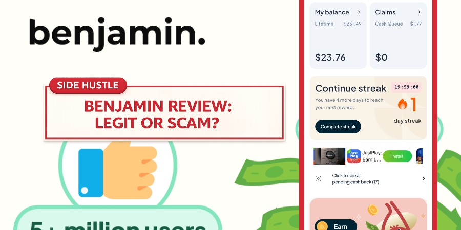 Benjamin: Legit Money Making App Or Scam?