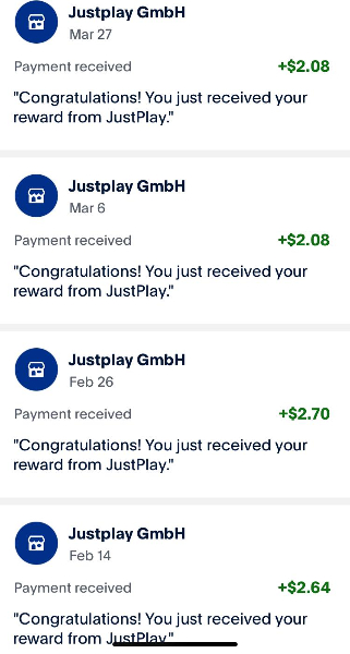 Just Play Coin Value Screen Shot Image 2024