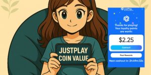 JustPlay Coin Value Calculator