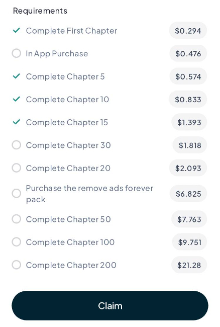 Game Requirements Screen Shot