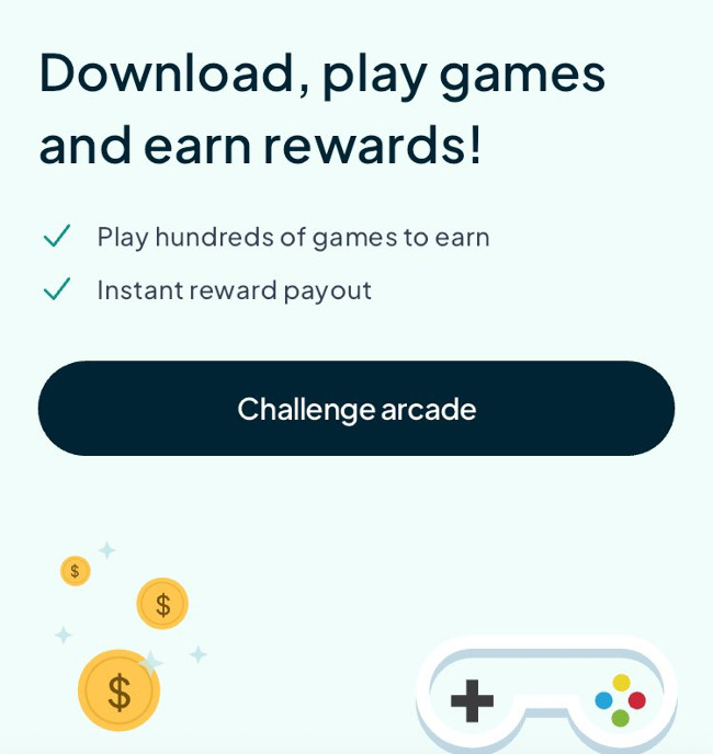 Cashback Rewards Screenshot