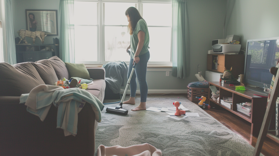 cleaning motivation for busy moms