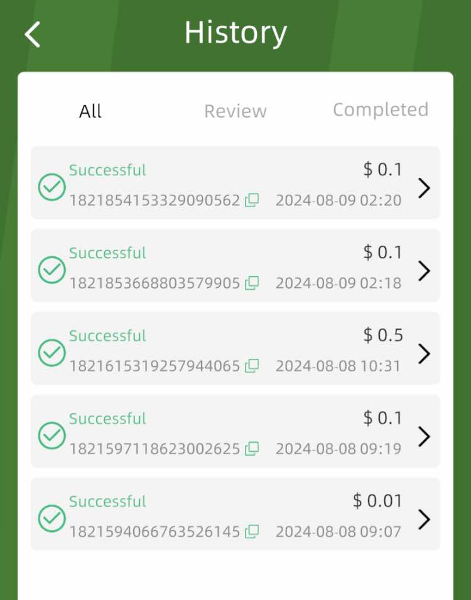 Mafia Blast PayPal payment proof