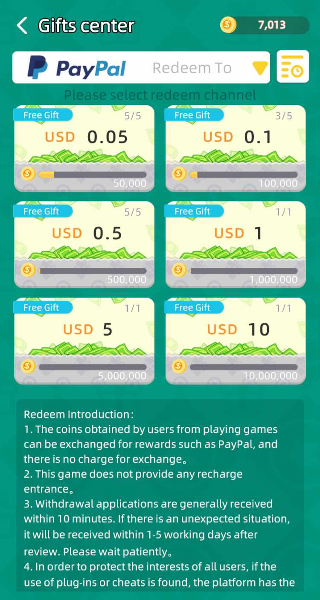 Mafia Blast Payment Types