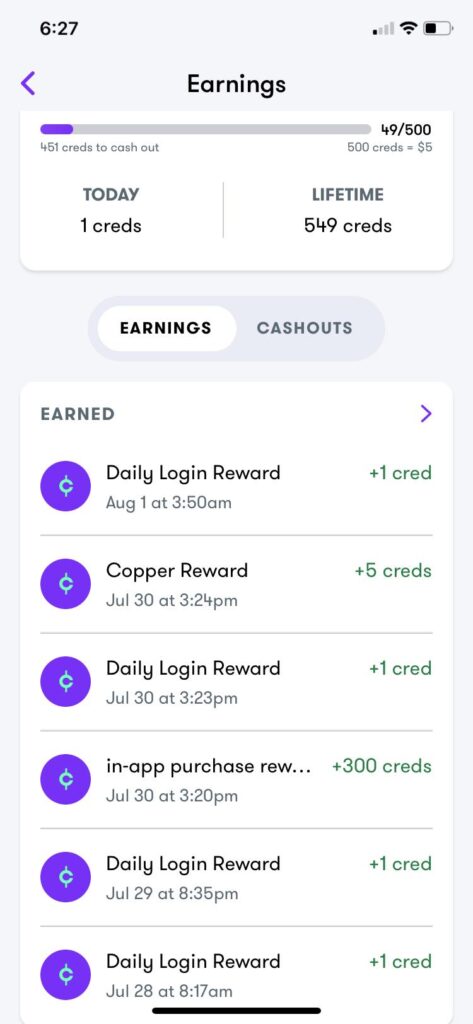 Copper Banking App for Teens