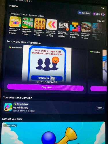 Astra Play and Earn Screenshot