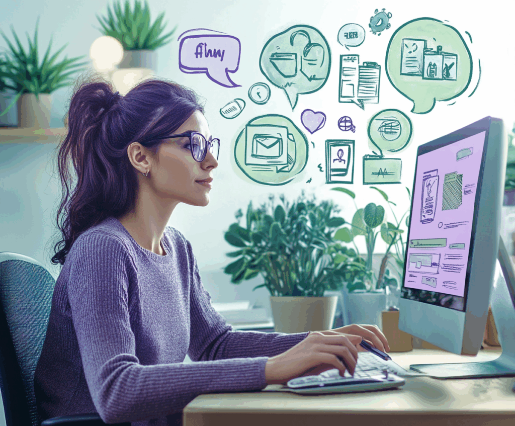 Woman considers multiple income streams