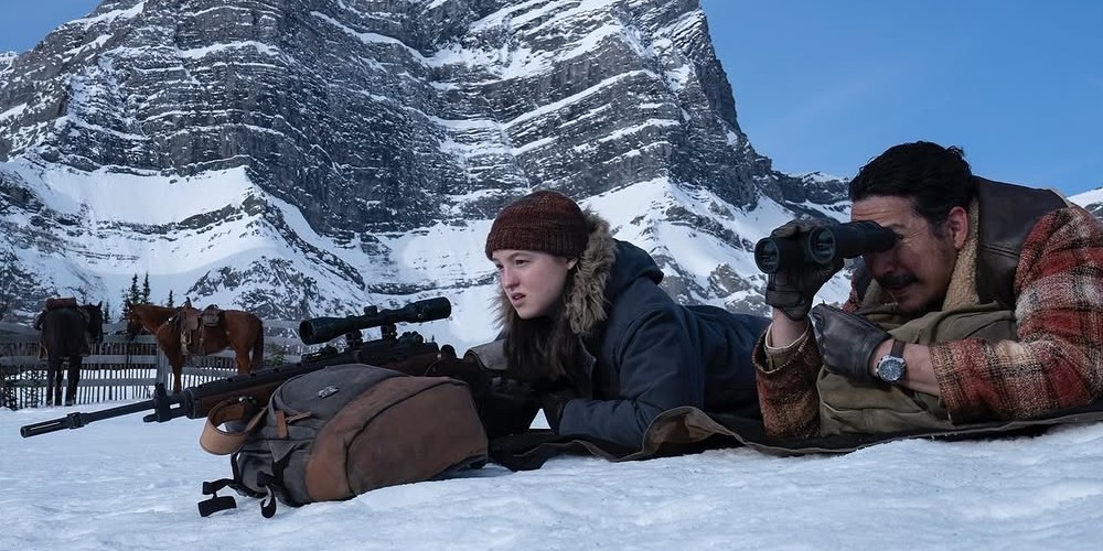 Bella and Pedro from the last of us