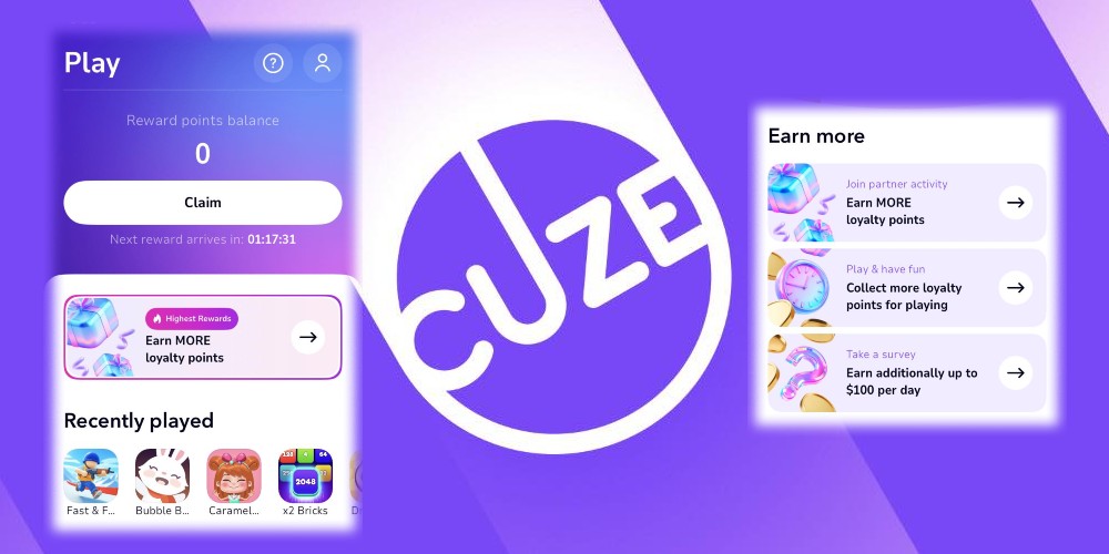 Cuze app interface review legit embed photo