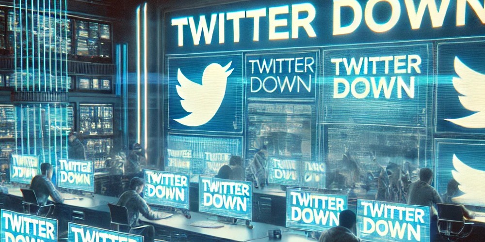 Twitter Down Embed for article