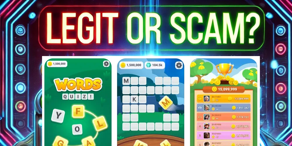 Is Words Quiz! – Create & Solve A Legit App That Pays Real Cash?