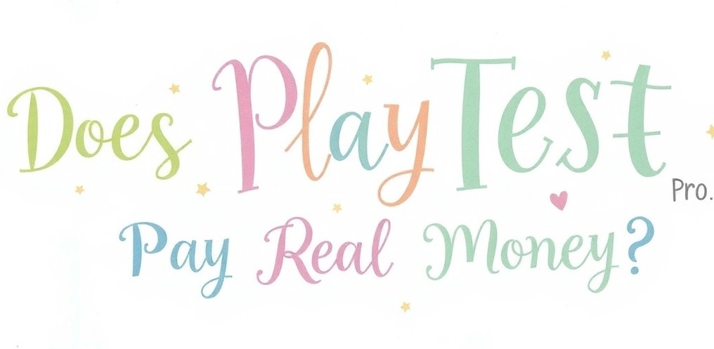 Does PlayTest Pro Pay Real Money?