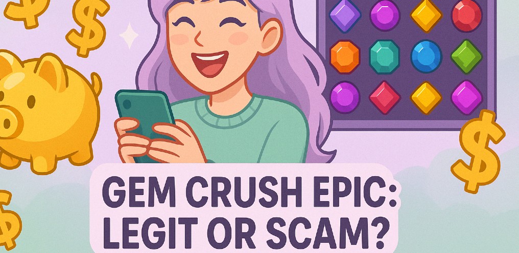 Gem Crush Epic App Review: Is It Legit or Just Another Scam?