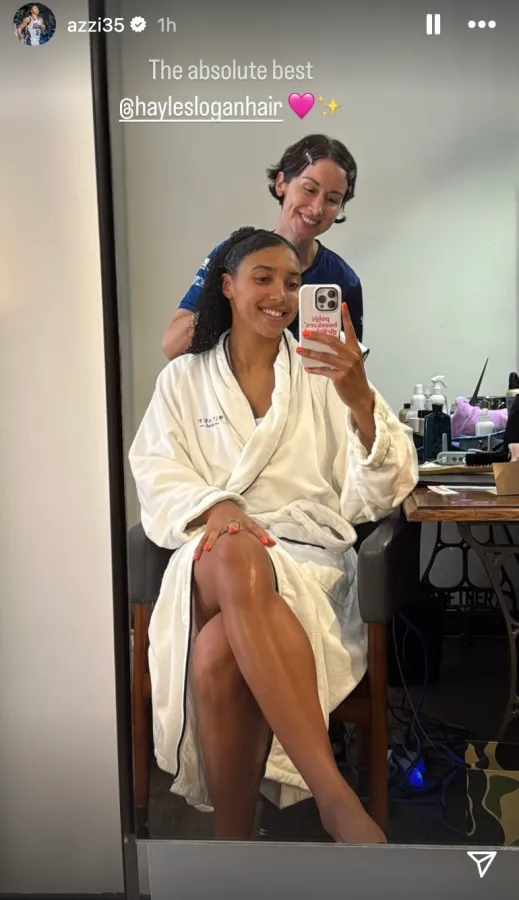 Azzi Instagram Screenshot