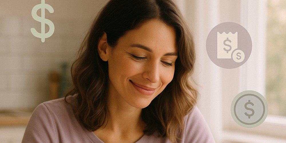 Mom earning money on Qmee