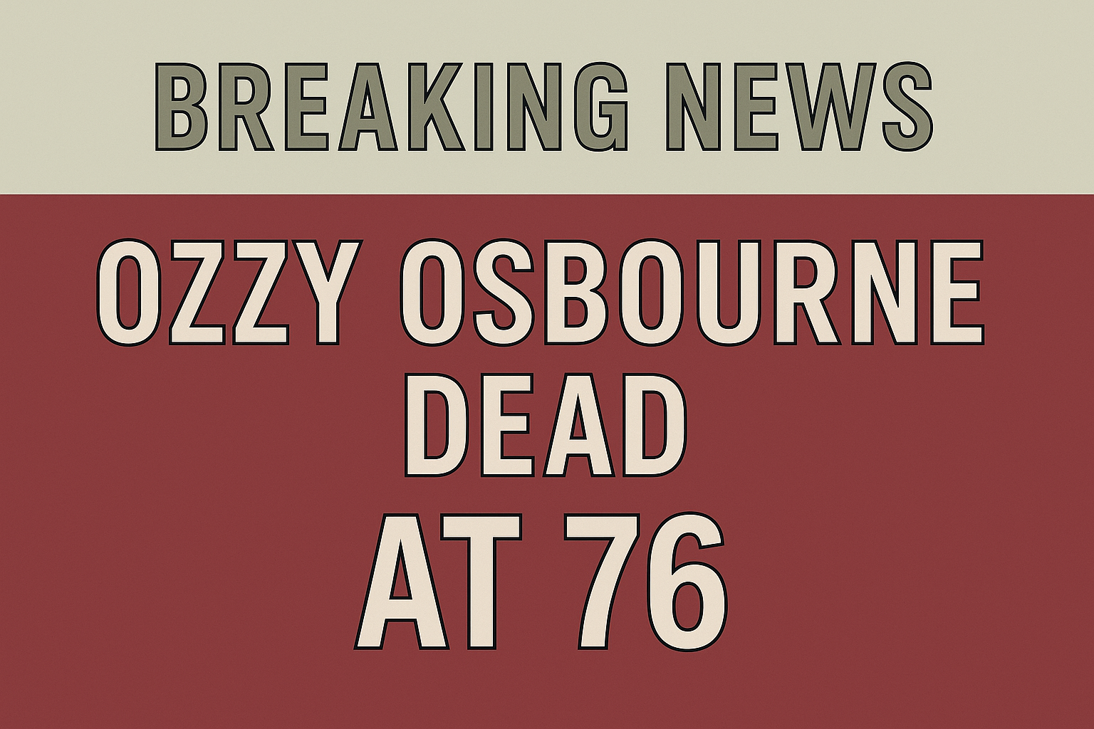 Ozzy Osbourne Dead at 76: Remembering the Prince of Darkness
