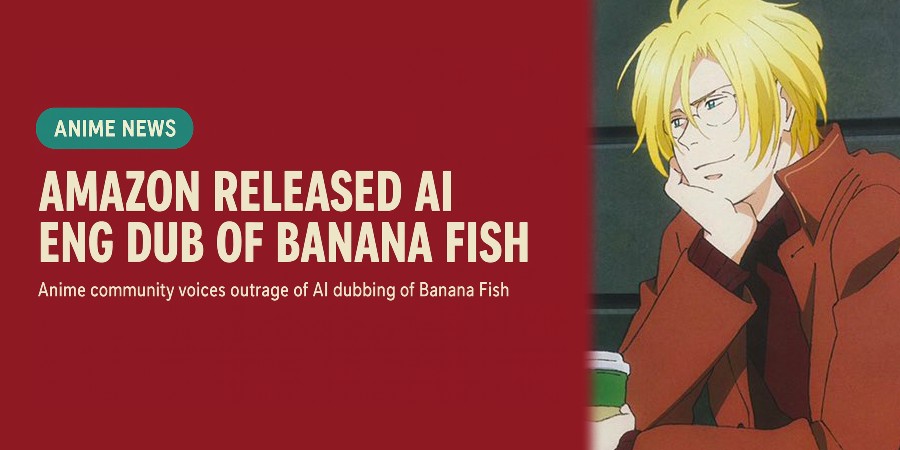 Banana Fish anime eng dub ai