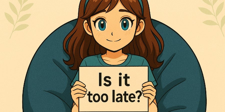 Is it too late to start blogging