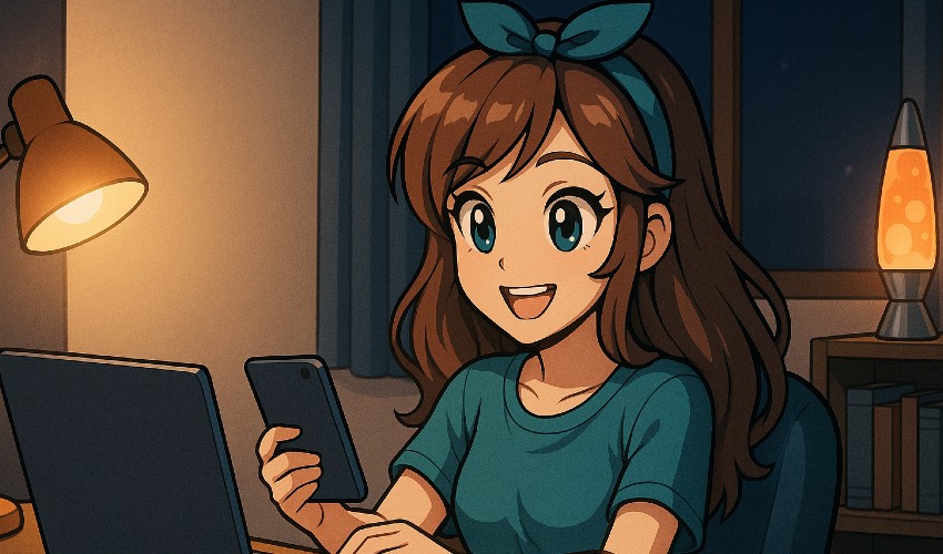 MomUnfiltered Happy Working at Night