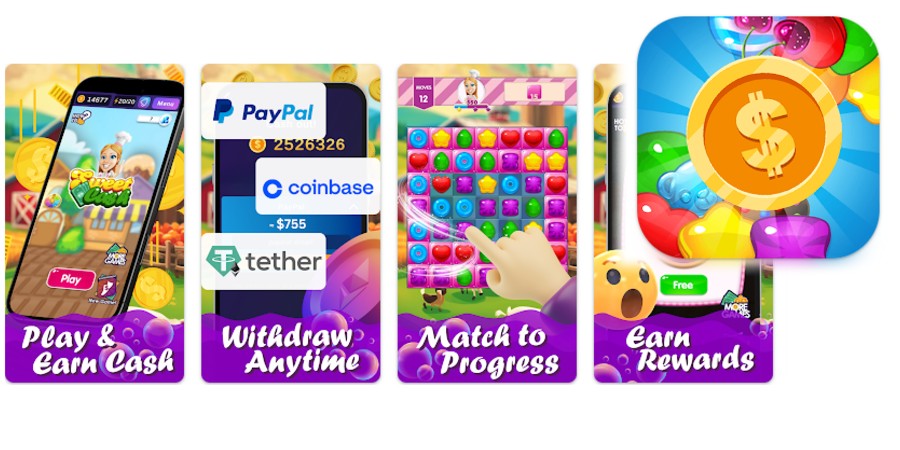 Sweet Cash Download Screen