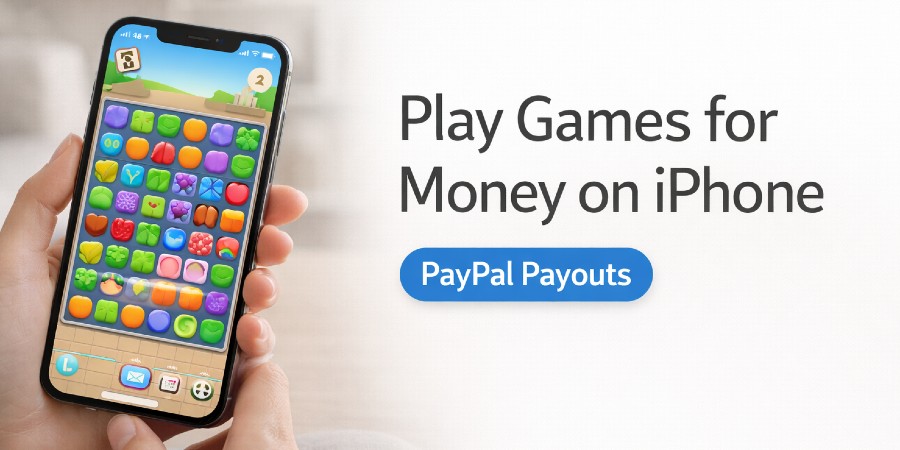 Best Gaming Apps That Pay PayPal on iPhone