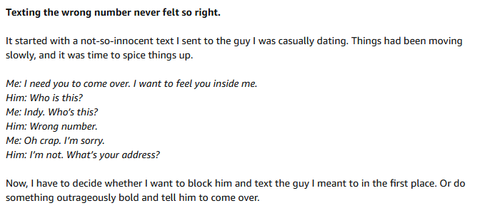 Wrong Number Romance Plot Teaser