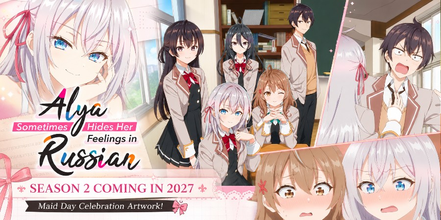 ‘Alya Sometimes Hides Her Feelings in Russian’ Season 2 Celebrates With New Artwork Ahead of Return