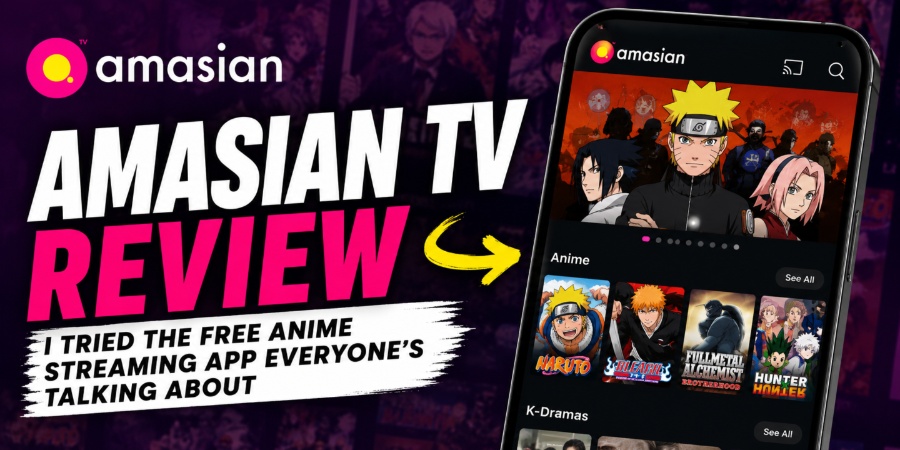 Amasian TV Review: I Tried the Free Anime Streaming App Everyone’s Talking About