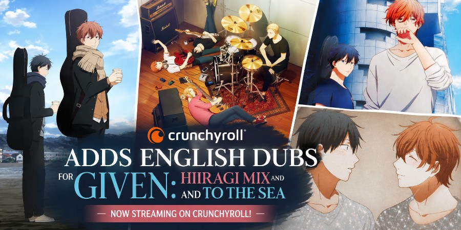 Crunchyroll Adds English Dubs for Given Movies: Hiiragi Mix and To the Sea