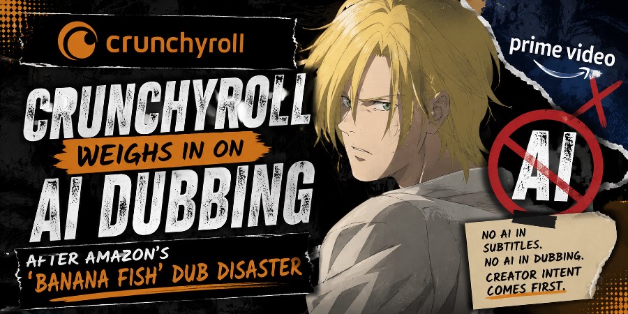 Crunchyroll Weighs In on AI Dubbing After Amazon’s ‘Banana Fish’ Dub Disaster