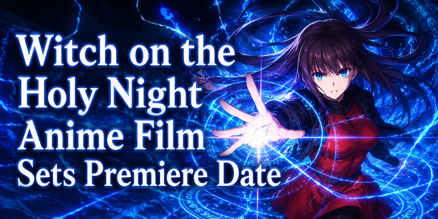 Witch on the holy night anime film release date