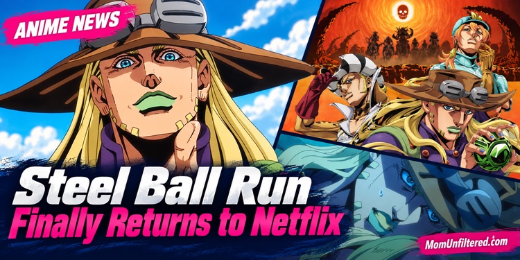 ‘Steel Ball Run’ Finally Returns to Netflix This Friday